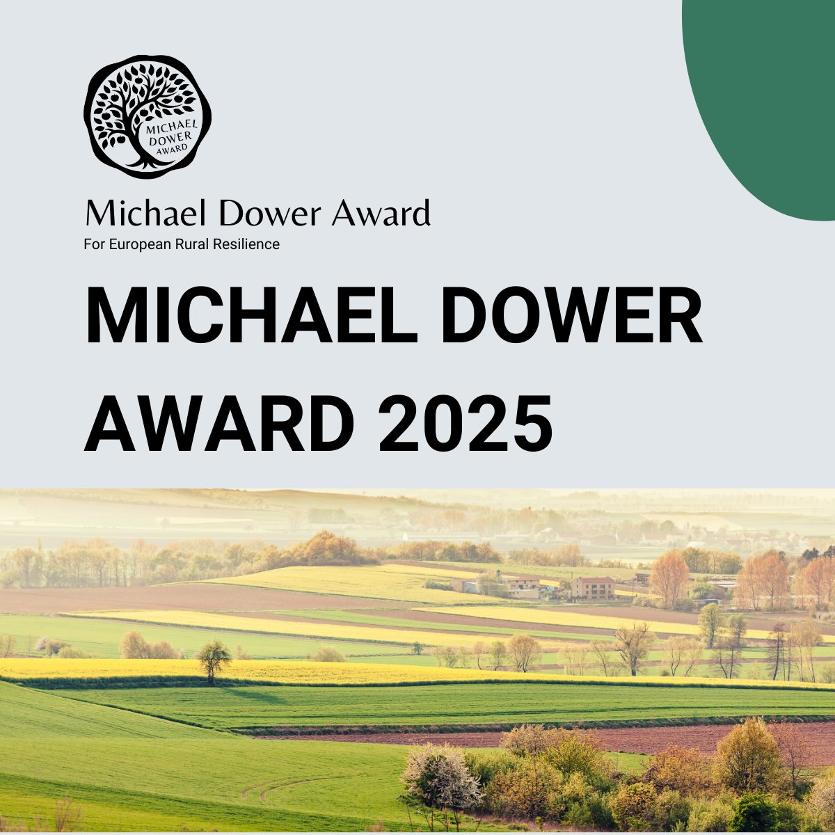 🚀 Excited to launch the Michael Dower Award for Rural Resilience! 🌍 Celebrate community initiatives &amp; individuals improving rural life! 💪

Apply here: bit.ly/4h4Eupp
Deadline: 14 Feb 2025 🗓️

Stay updated by joining our newsletter! 📰

#RuralResilience