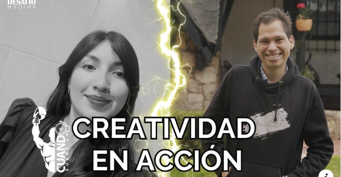 DesafioMedios's tweet photo. "CREATIVIDAD EN ACCIÒN" Stefanny Santamaria -Cuando suene la campana - Desafio Medios #radio #hoy 
https://t.co/Go9ztg1hLx https://t.co/gRUwWEVBVj
