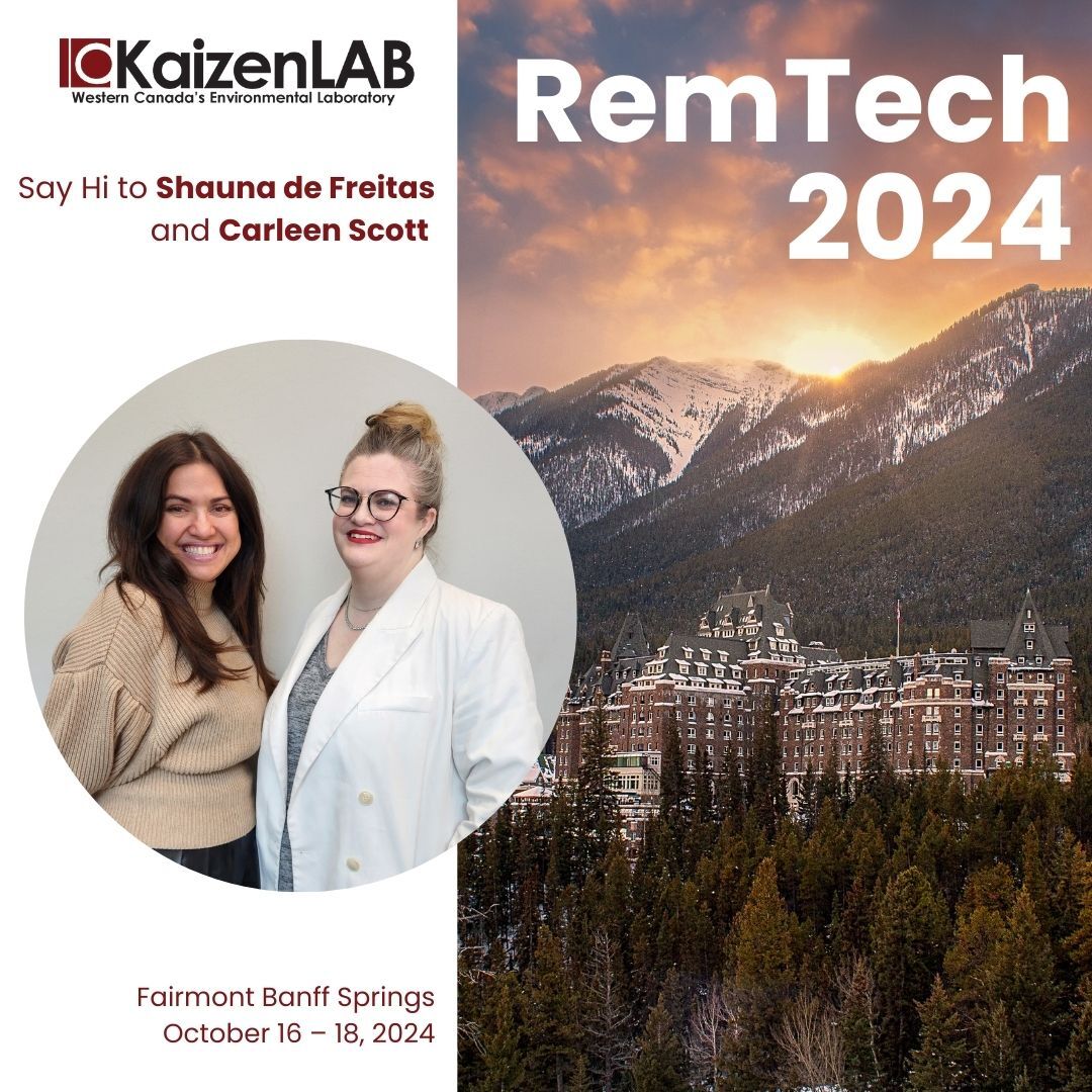 kaizenlabinc's tweet image. Come and Say &quot;Hi&quot; to #TeamKaizenLAB&apos;s Carleen &amp;amp; Shauna at the Environmental Services Association of Alberta (ESAA) RemTech 2024 this week!  #RemTech2024 #ESAA #Remediation #EnvironmentalLAB  #ProudlyAlbertan #Banff #Alberta #Collaboration #Creates #Community

@ESAARemTech
