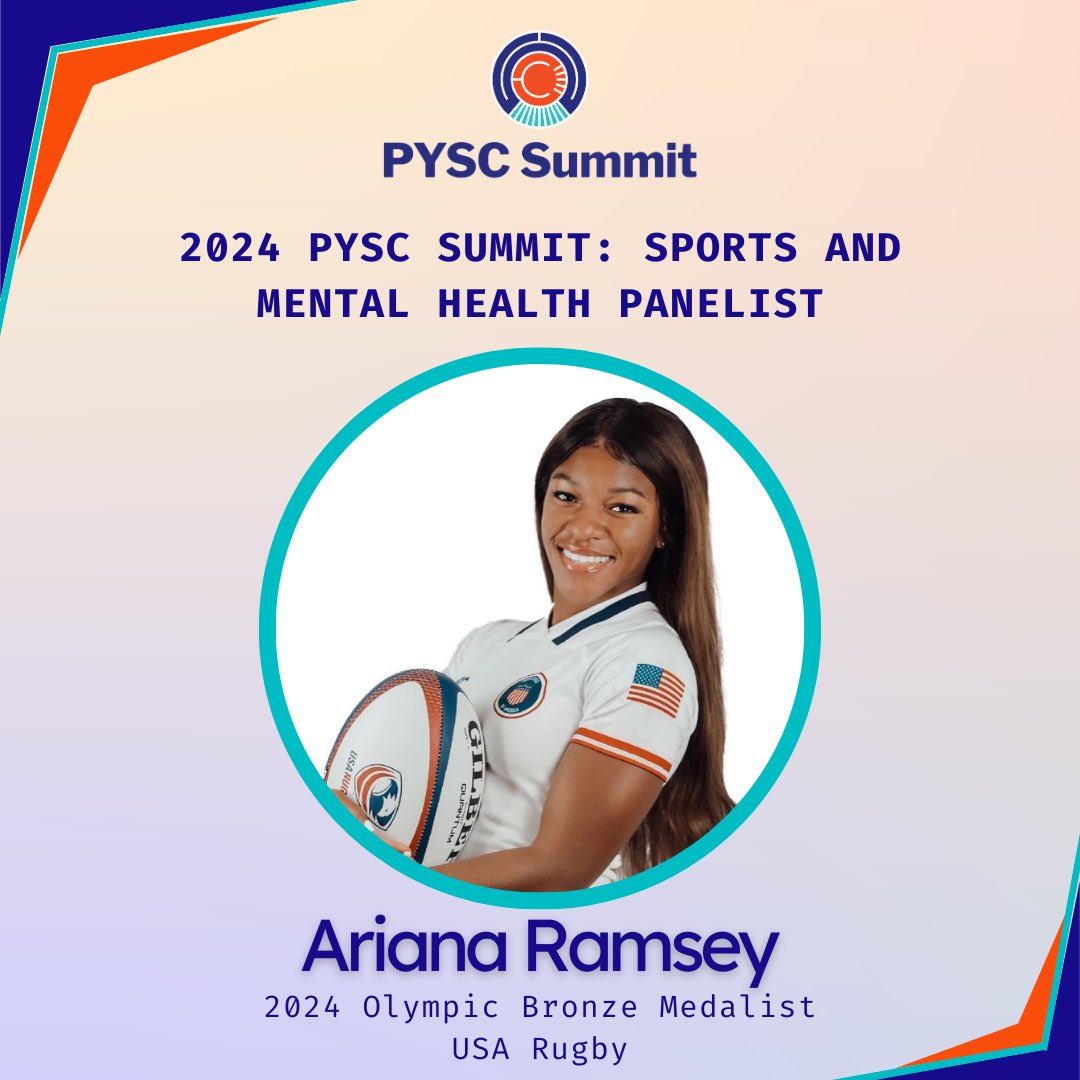 We're thrilled to welcome Olympic medalist and National Team Rugby star <a href="/arianaramsey_/">Ariana Ramsey</a> as a featured speaker at the PYSC Summit: Sports and Mental Health! 🌟

🗓️ Save the Date: November 19, 2024
📍 Location: Lincoln Financial Field

#PYSCSummit #SportsAndMentalHealth