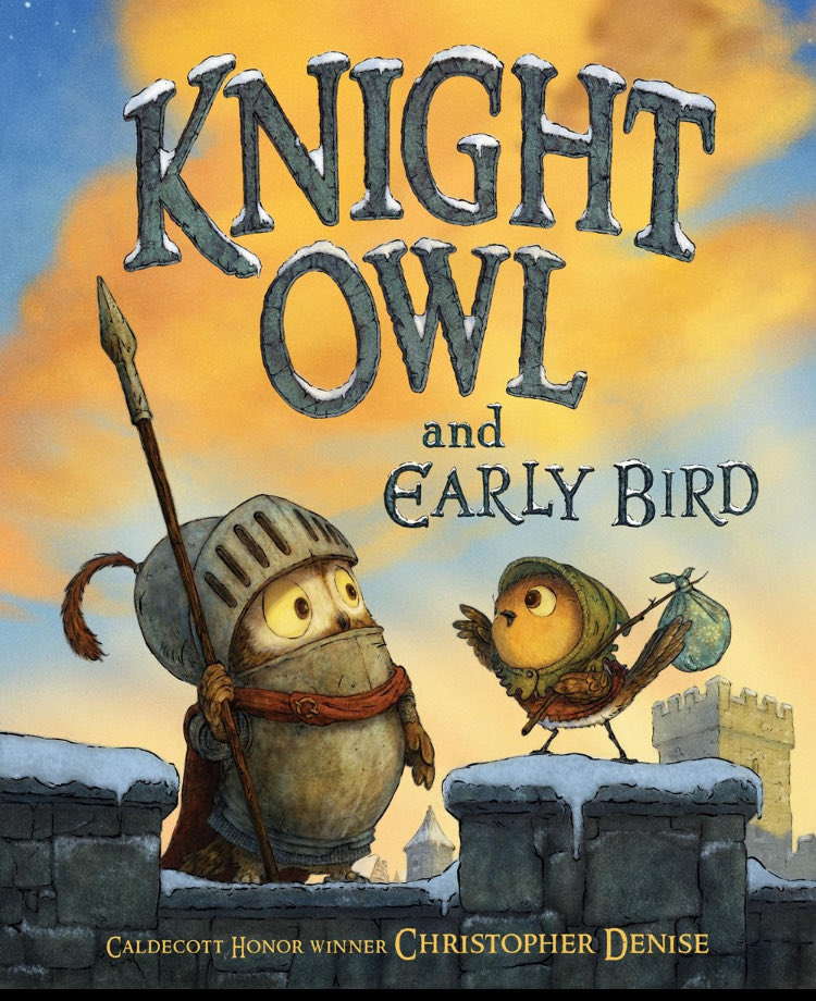 Knight Owl is back! Happiest book birthday ⁦<a href="/cadenise/">Christopher Denise</a>⁩! ❤️