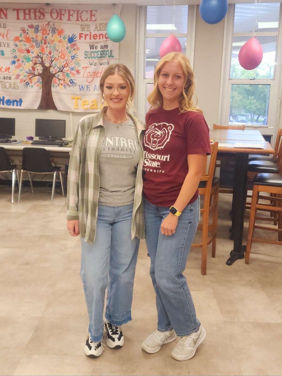 Today is also College Colors Day! I love seeing everyone in their college gear when walking in the hallways! 🥰