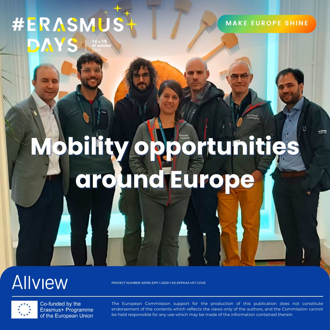 Allview Erasmus+ Vocational Excellence Platform tweet media
