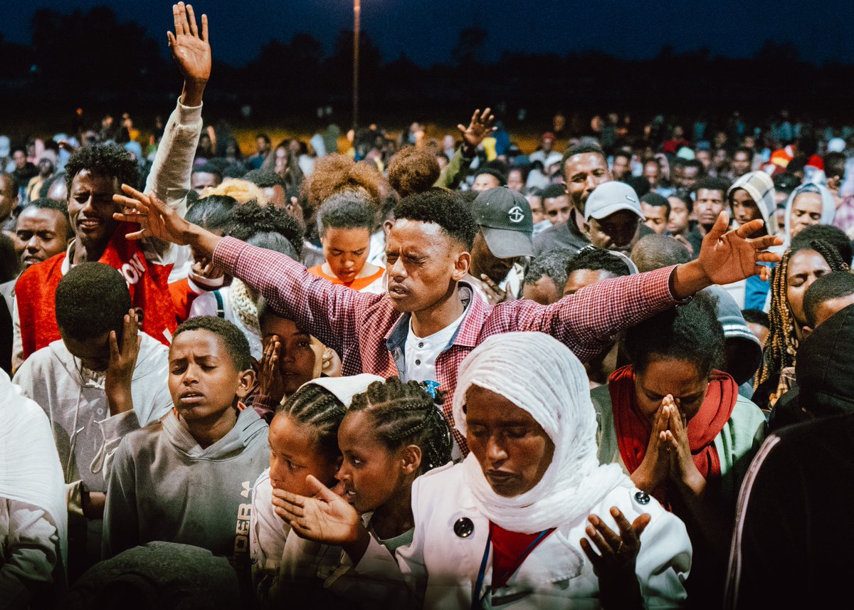 cfaneu's tweet photo. What an unforgettable night! Our team across both campaign cities (Hosanna and Sodo, Ethiopia) is still buzzing with excitement, basking in the lingering glory of God. You can follow the CfaN Gospel Campaigns in Ethiopia here: https://t.co/PTcAj0V9Eb https://t.co/58v2Ae5AC2