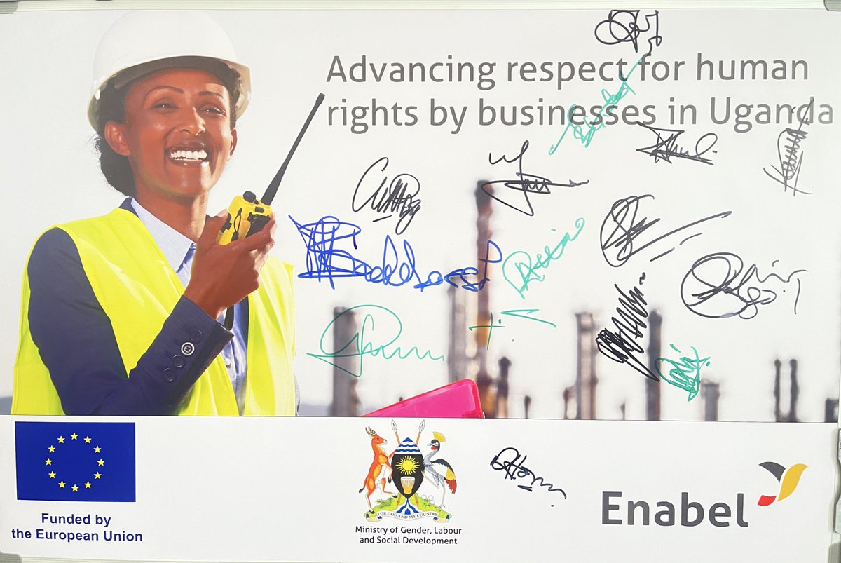 Ongoing: Radio talk show at 88.6 Hoima FM presenting the project launched earlier today “Advancing respect for human rights by businesses in Uganda” to the wider population &amp; beneficiaries. <a href="/EnabelinUganda/">Enabel in Uganda</a> <a href="/EUinUG/">EU in Uganda</a>