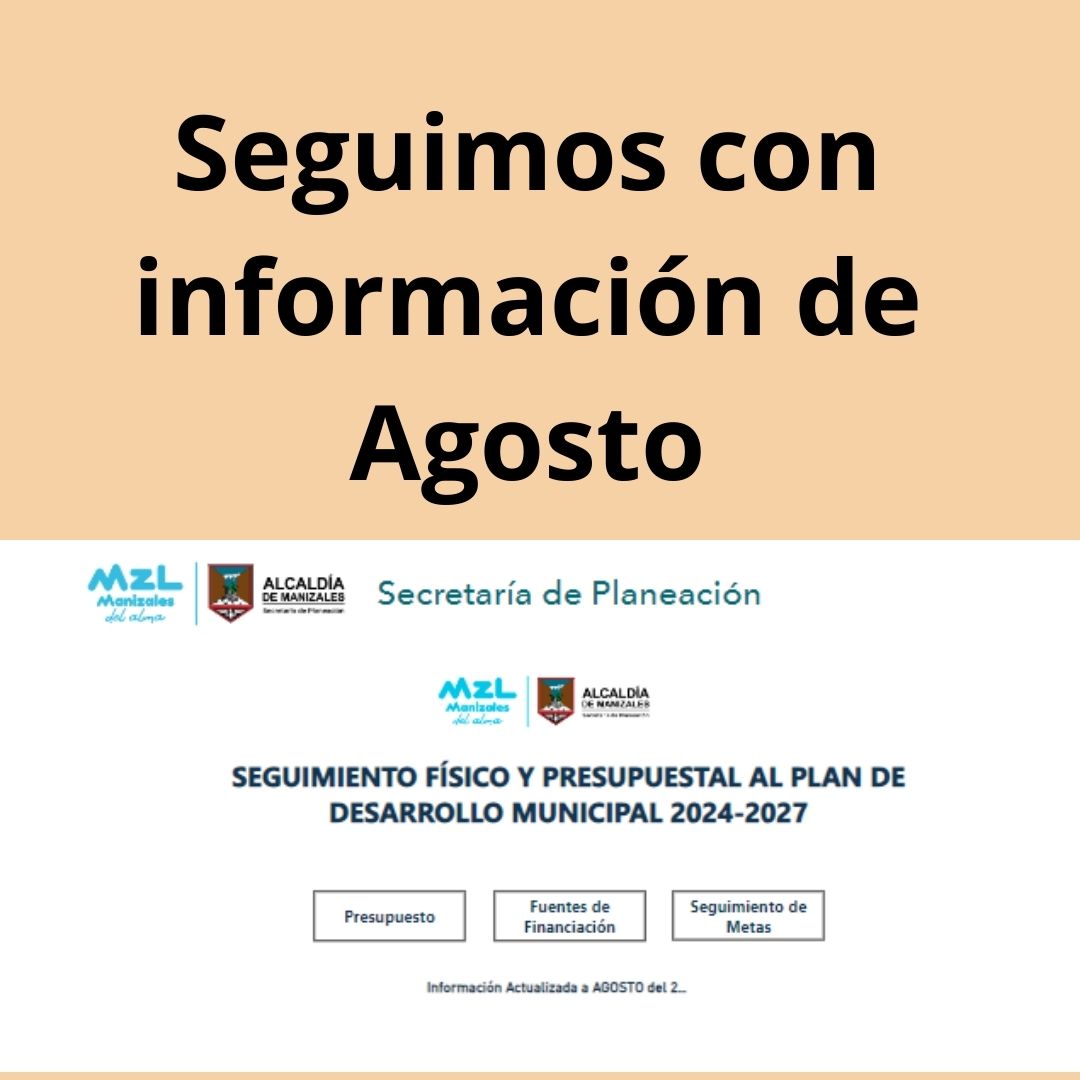 Los ciudadanos necesitamos información actualizada y oportuna. #Transparencia #derechosciudadanos #informaciónoportuna <a href="/juanjosesilva/">Juan José Silva</a> <a href="/PeopleContact/">PeopleContact S.A.S.</a> <a href="/MzalesComoVamos/">Manizales Cómo Vamos</a> <a href="/CiudadManizales/">Alcaldía de Manizales</a> <a href="/manizales/">Edwin berruecos</a> <a href="/JorgeERojasG/">Jorge Eduardo Rojas</a> <a href="/ConcejodeMzles/">Concejo de Manizales</a> <a href="/PlaneacionMzl/">Secretaría de Planeación</a> <a href="/lapatriacom/">Periódico LA PATRIA</a> <a href="/EmisoraUMFM/">UM FM</a>