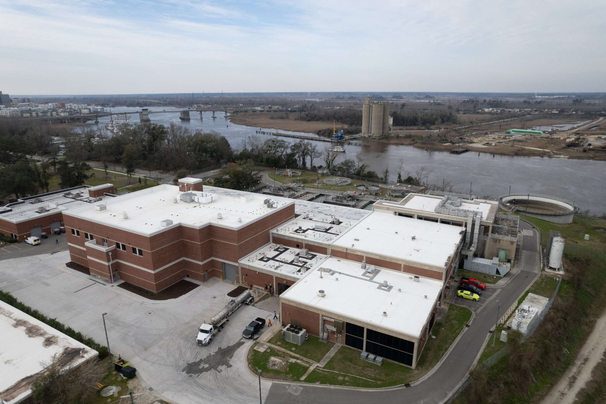 It's hard to believe it's been 2 YEARS since our new filters came online at the Sweeney Water Treatment Plant 💧💙 Since then, CFPUA has been effectively removing #PFAS, including GenX, from drinking water. Learn more at CFPUA.org/ClearlyBetter