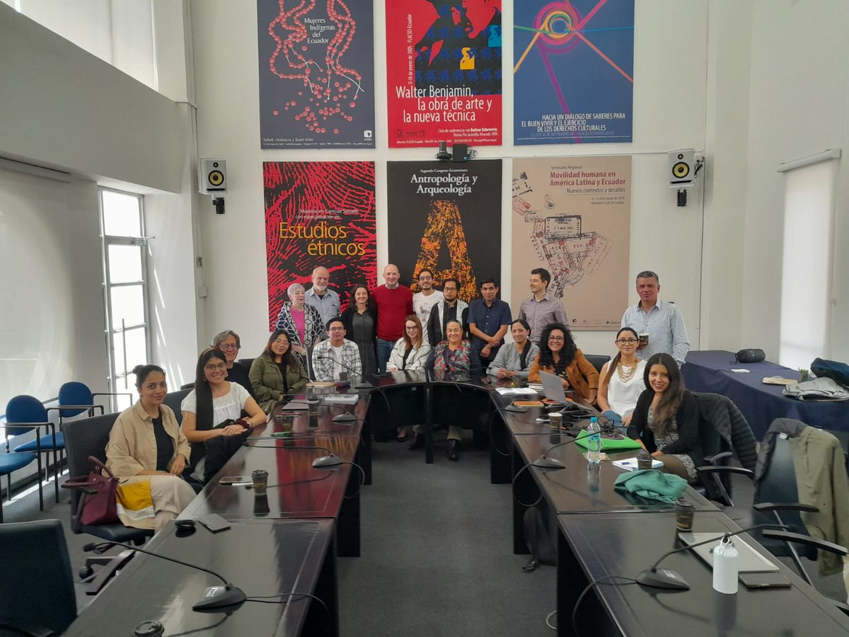 Como parte de los eventos por sus 50 años de vida institucional, <a href="/FLACSOec/">FLACSO Ecuador</a>  albergó el Seminario Internacional “Historia ambiental de América Latina: tramas, teorías y metodologías”. Tuvimos casa llena. Gracias por el apoyo a <a href="/GiocondaHerrera/">gioconda herrera</a> y todos los invitados.