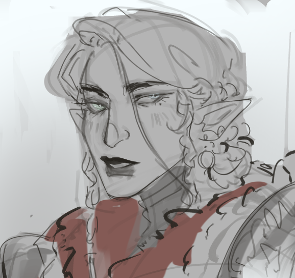 cool down sketches, but idk how to draw armour 🥲