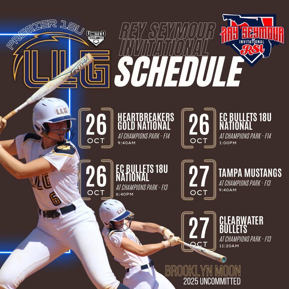 LLGPremier18U's tweet photo. Schedule drop 💣  Looking forward to our opening weekend!  @Org_LLG @ray_seymour  #getstruck #lightitup ⚡️ https://t.co/0Rjx0VLZxo