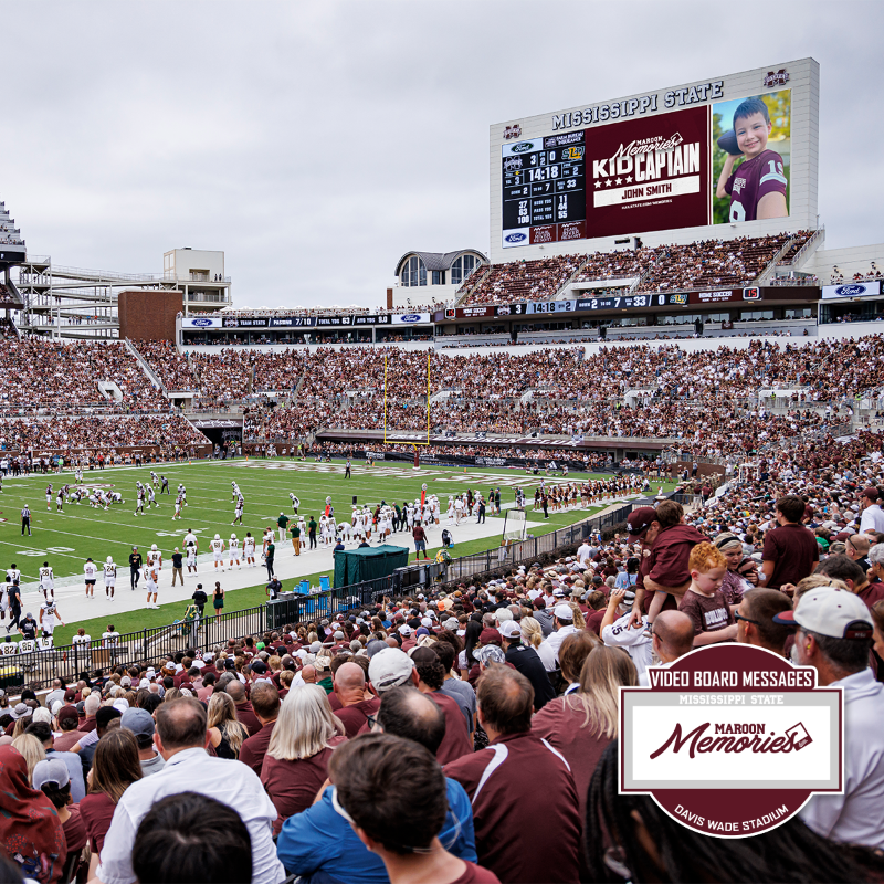 MaroonMemories's tweet photo. Back at home — back with more Memories 🤩

Friday Night Lights Tours. Gameday Experiences. Video Board Messages. Take your pick now

#HailState 🐶