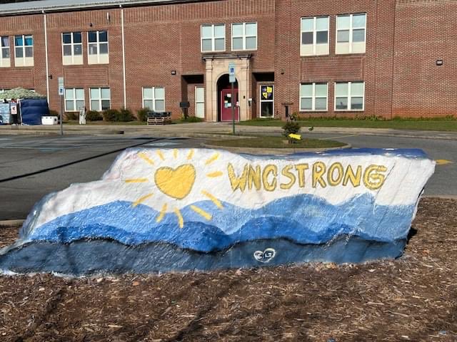 We are so happy to see our students back today!  We can't express how much we have missed and thought about you and your families daily.  We shine brighter together! #WNCStrong  #ShineBrighterTogether #WhereTheStarsShine