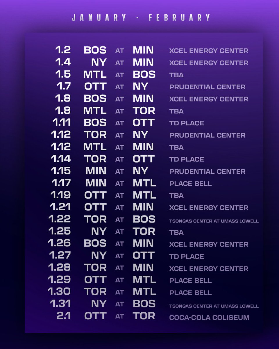 The countdown to Season Two is ON❗

Our full 2024-25 schedule presented by <a href="/CanadianTire/">Canadian Tire</a>.
📅 bit.ly/2425PWHLSchedu…
📰 bit.ly/4dLHOmv
🧵⬇️