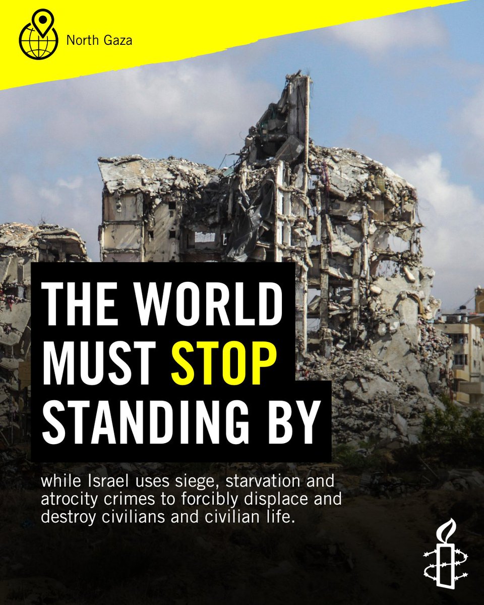 The Israeli military has intensified its efforts to forcibly displace the entirety of the civilian population in the area north of Wadi Gaza to the south, starting with the North Gaza governorate...