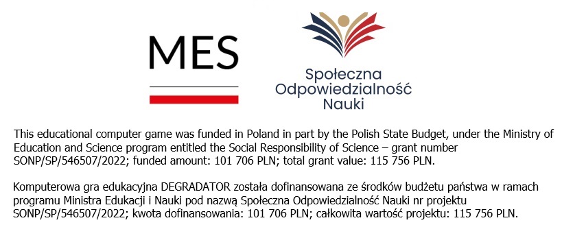 IIMCB_Poland's tweet image. DEGRADATOR game by Natalia Szulc @n_szulc won 3rd place at the International Educational Games Competition! 🏆 A great achievement proving that science can be fun and accessible!🎮🧬 

👉Read the story: tinyurl.com/degradator

#Degradator #ScienceEducation #DegradatorGame