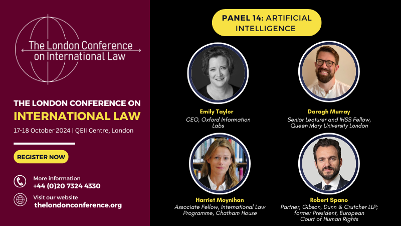 AI is transforming the global landscape, raising critical questions for law, governance, &amp; security. The #LCIL24 AI panel will explore legal challenges &amp; opportunities, focussing on disinformation, cybersecurity, &amp; frameworks of international governance. bit.ly/LCIL2024