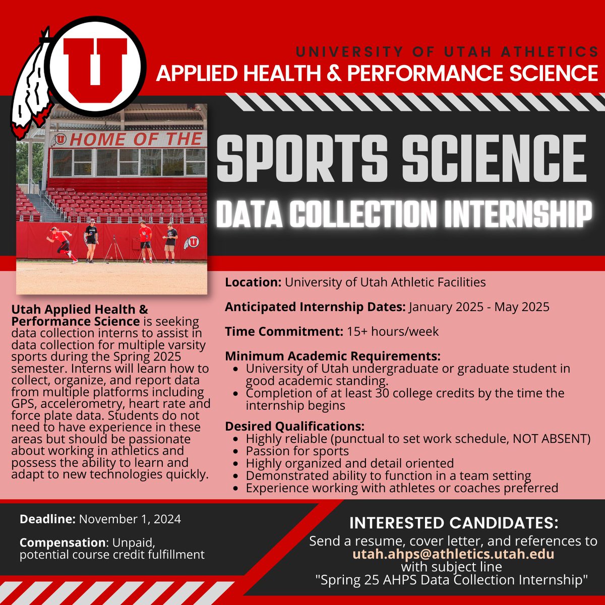 🚨SPRING 2025 INTERNSHIP OPPORTUNTIES🚨
Join our team this spring! Details 👇