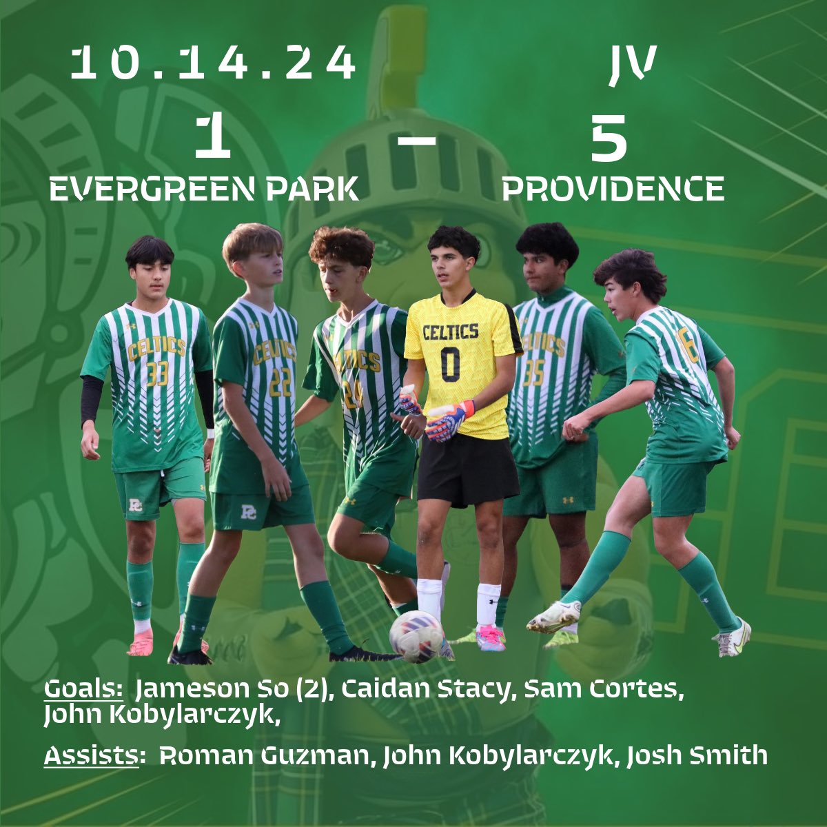 PCCeltics's tweet photo. Scorers in last night’s JV match. @PCHS_Celtics @ProviAthletics #restoretheglory https://t.co/o550Ol67RW