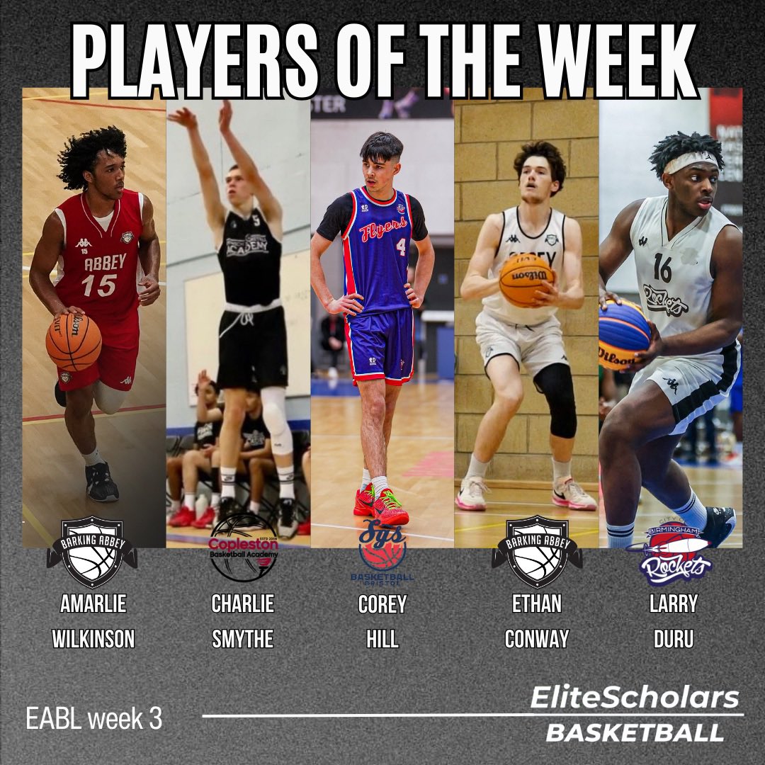 ES_Bball's tweet image. Here are our week 3 top performers in the EABL 🔥🇬🇧