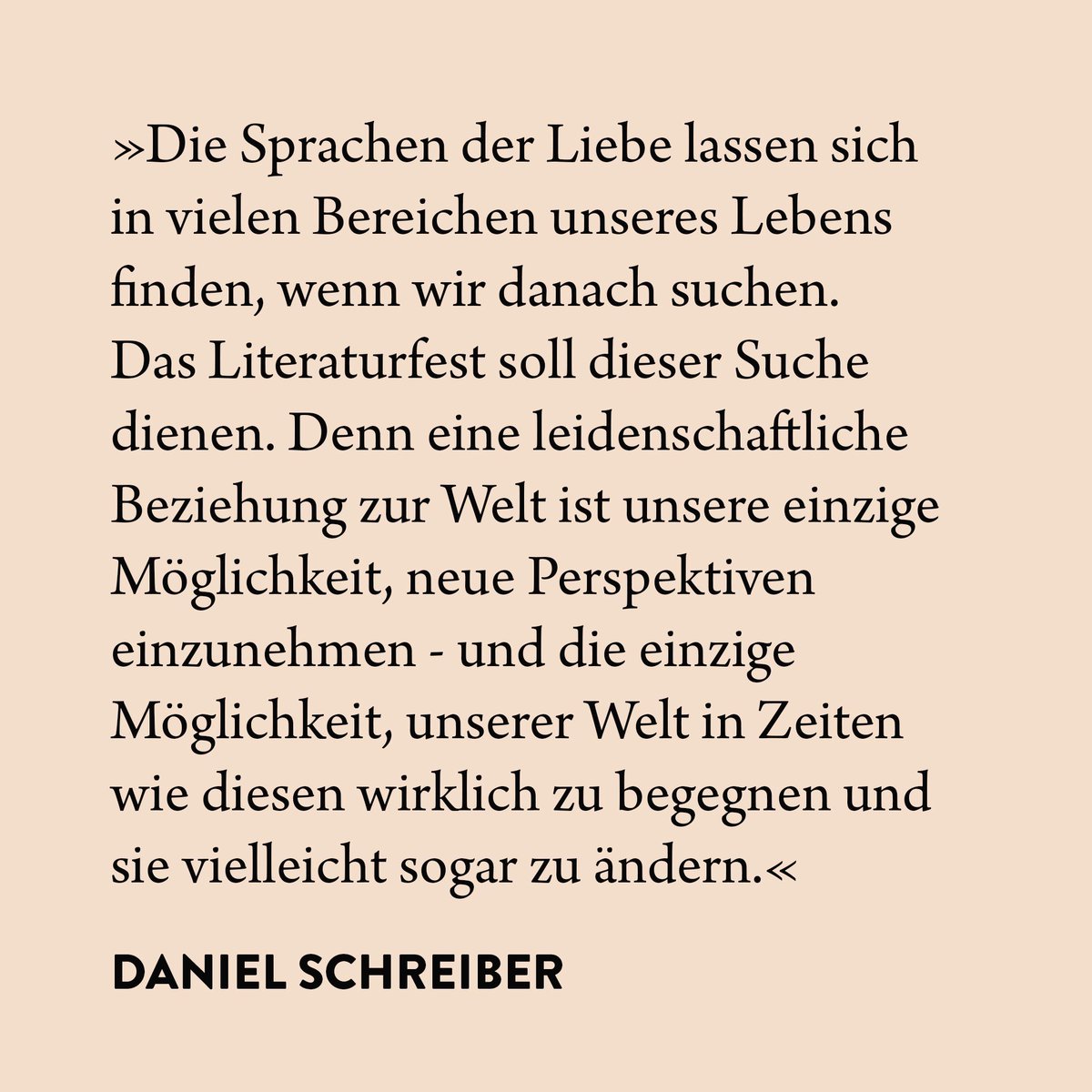 litmuc's tweet photo. 2025 findet das LITERATURFEST MÜNCHEN erstmals im Frühjahr (2.-11.4.25) statt, veranstaltet vom @LithausMUC in Zusammenarbeit mit dem Kulturreferat. Kurator ist der Autor DANIEL SCHREIBER, der das Programm unter dem Motto „Sprachen der Liebe. Wie wollen wir leben?“ gestaltet. https://t.co/5vCjqAR9lX