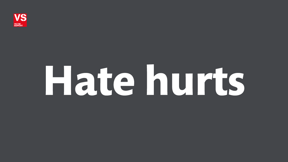 VictimSupport's tweet photo. Anyone can be affected by #HateCrime.
You don't have to be part of a community to which the hostility and prejudice is targeted at. People may still target you if they think you are.
Want to chat?
📞08 08 16 89 111
💻https://t.co/XyEpLOygur
#SafeSpaceForAll https://t.co/rZMc0y6BKU