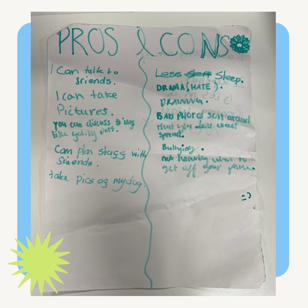 Rosey_Project's tweet photo. Look at the work of S2 pupils at @VoL_Academy on #OnlineSexualViolence and the pros and cons of #SocialMedia https://t.co/RIPXRcFRuv