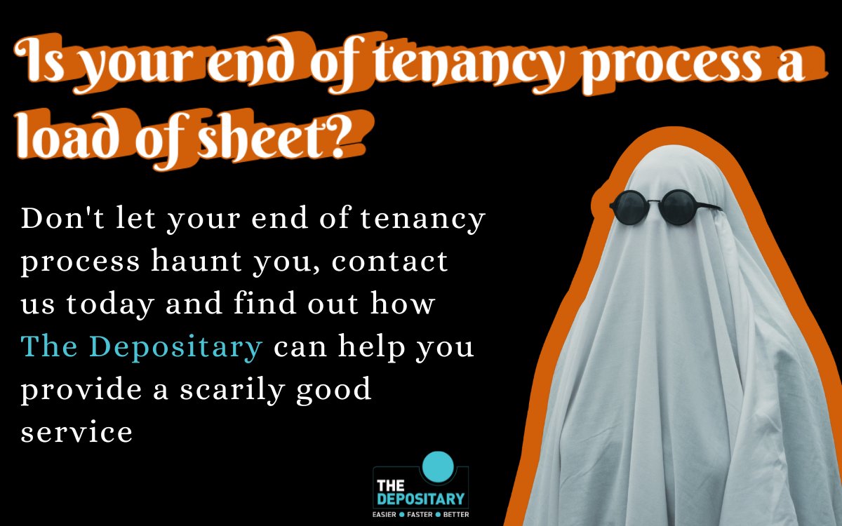 Don’t let end-of-tenancy woes haunt you! 👻The Depositary makes the process easier, faster and better for all involved. 

Find out more by booking a demo over at thedepositary.com