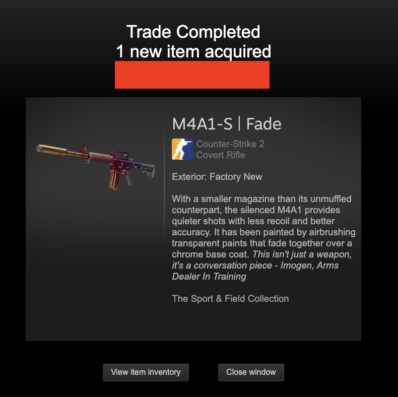 Had to get one! 😍

FADE FADE FADE - more fade items! 🎨✨

I think 5x Vox 2015 Holos would look 🔥 on it. Who’s crafting? 🤔💎