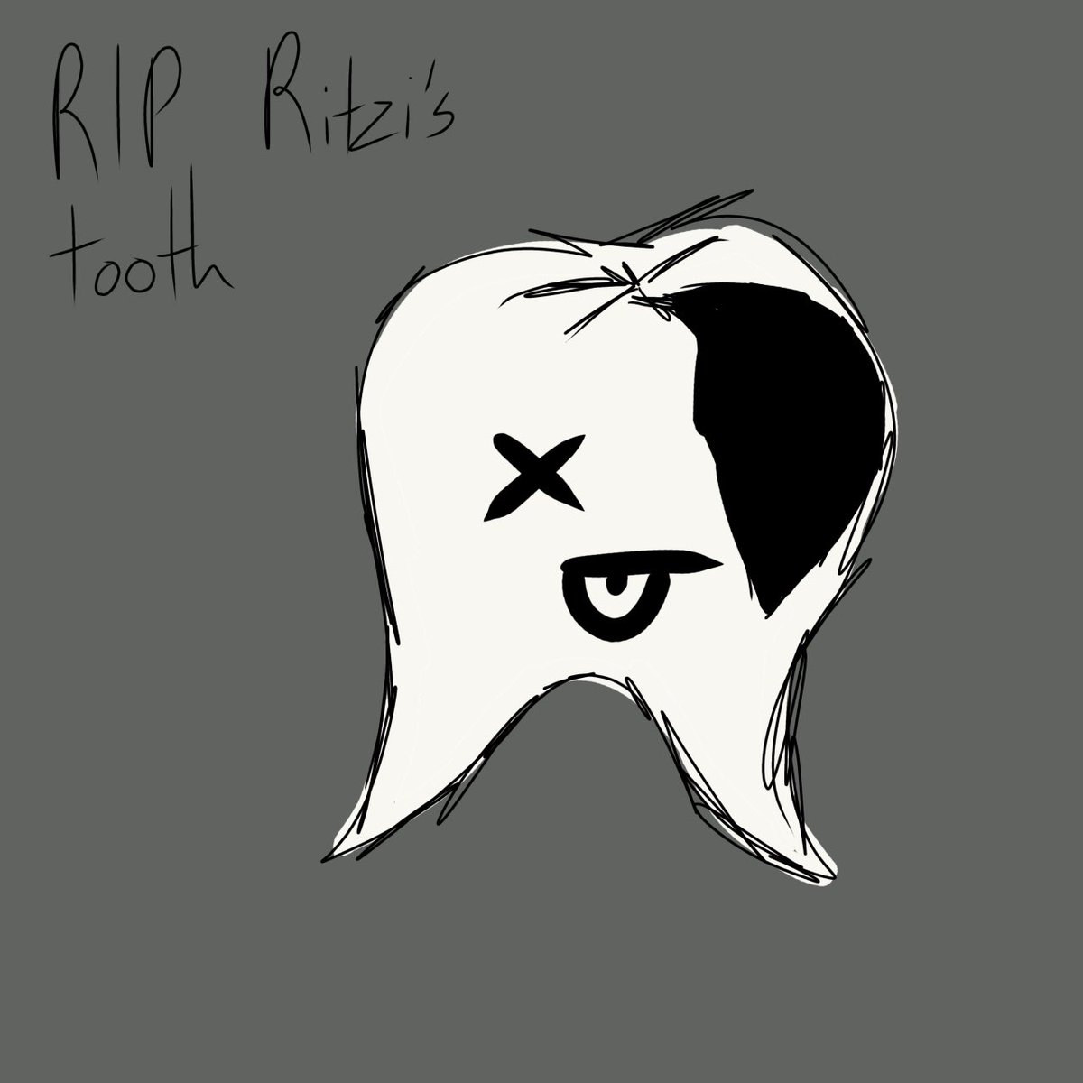ArisenZeta's tweet photo. Guess who has a chipped tooth??? https://t.co/3TiQ0y6RaU