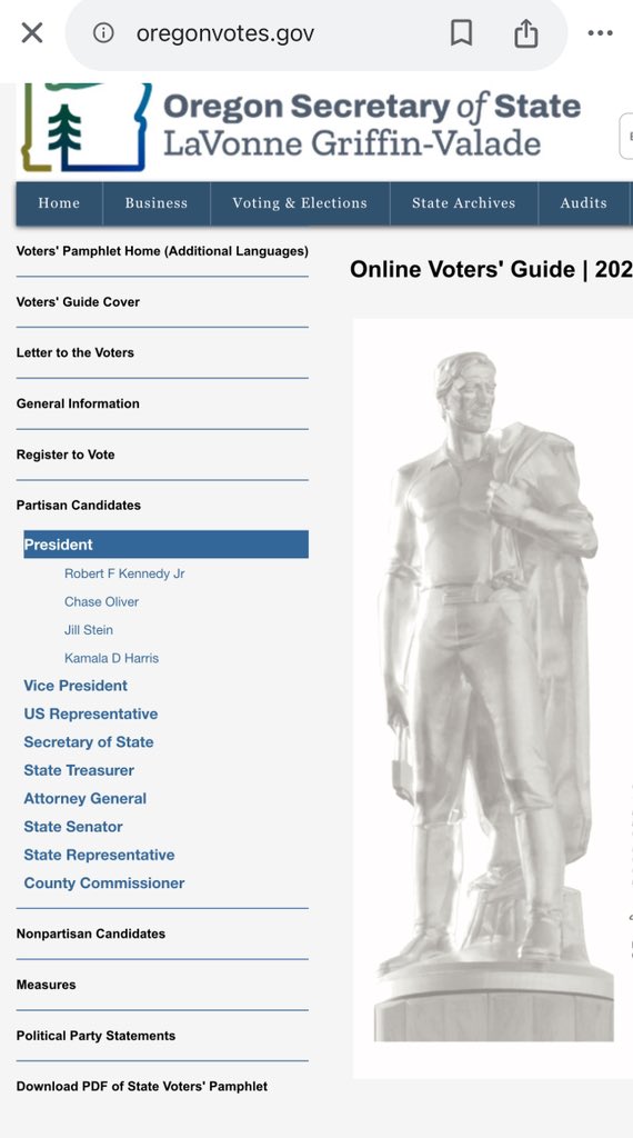 MrWickwire's tweet image. Nothing suspicious here. 🤔

#oregonvotes.gov

Anyone notice someone missing? 🇺🇸