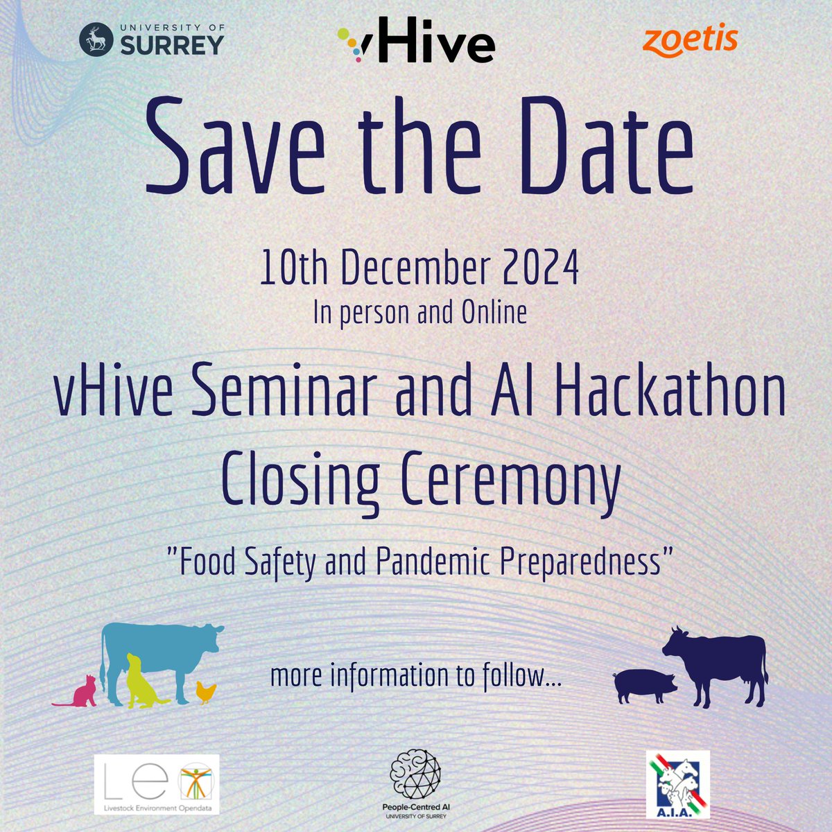 Save the Date!

#SaveTheDate #vHiveSeminar #FoodSafety #PandemicPreparedness
