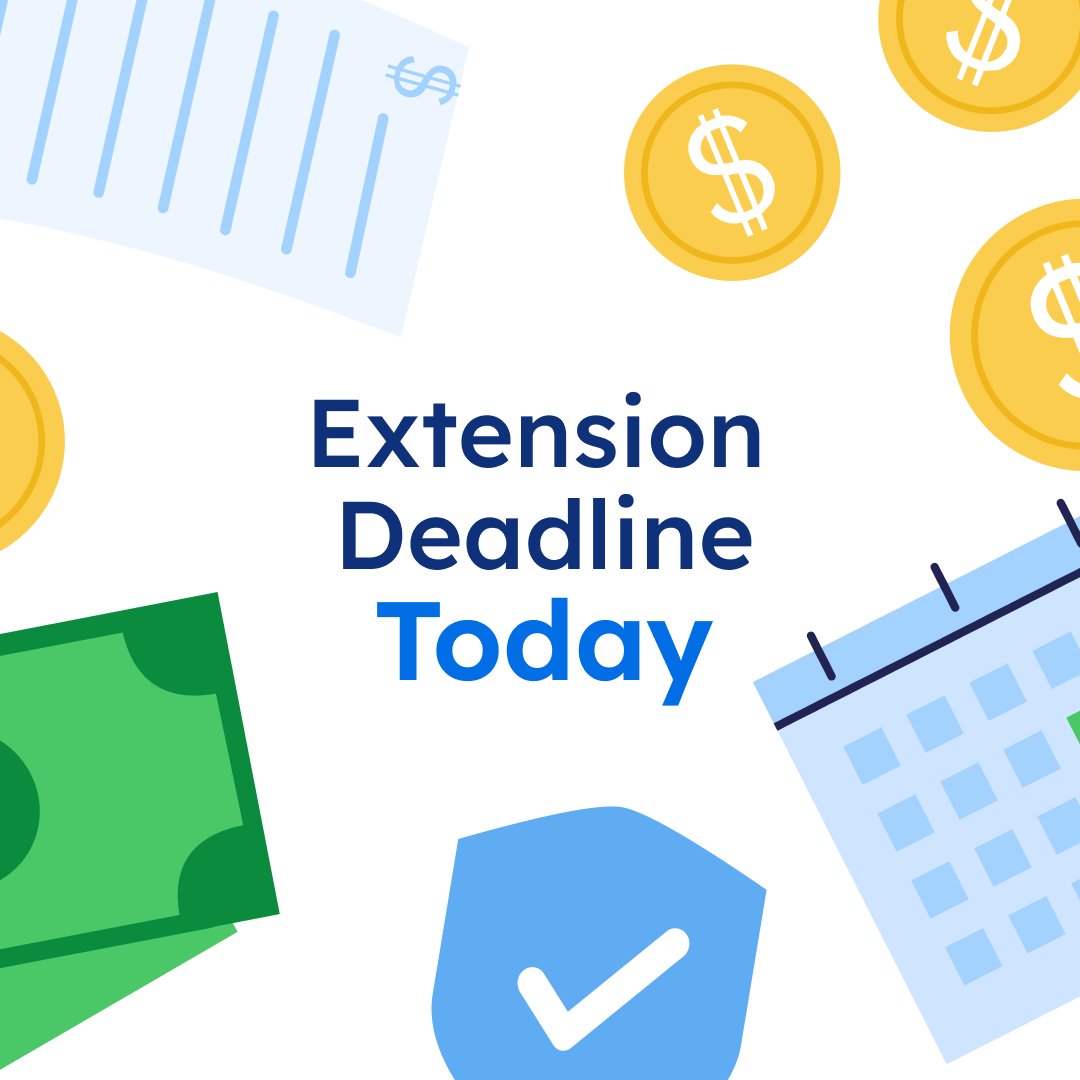 The deadline is today for extension filers! Let us help you get your filing finished with confidence.