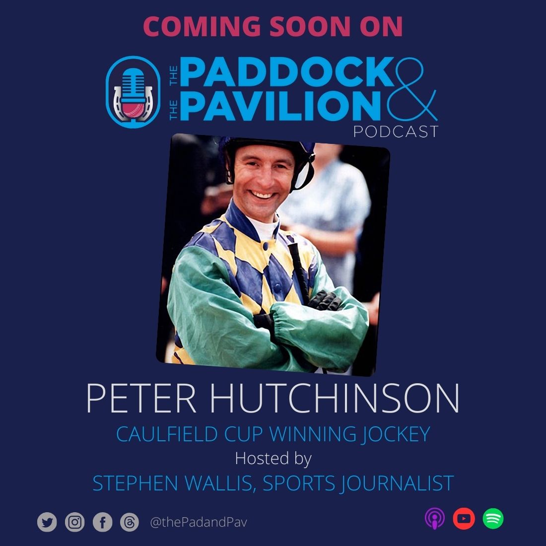 Peter Hutchinson did something his Dad never did.  He won the <a href="/Caulfield_Cup/">Caulfield Cup</a> <a href="/FlemingtonVRC/">Victoria Racing Club</a> 
Find out the whole story in our next episode.
Of course his Dad Ron did win the <a href="/Ascot/">Ascot Racecourse</a> Gold cup 50 years ago!
chrt.fm/track/4F8ACF/p…
