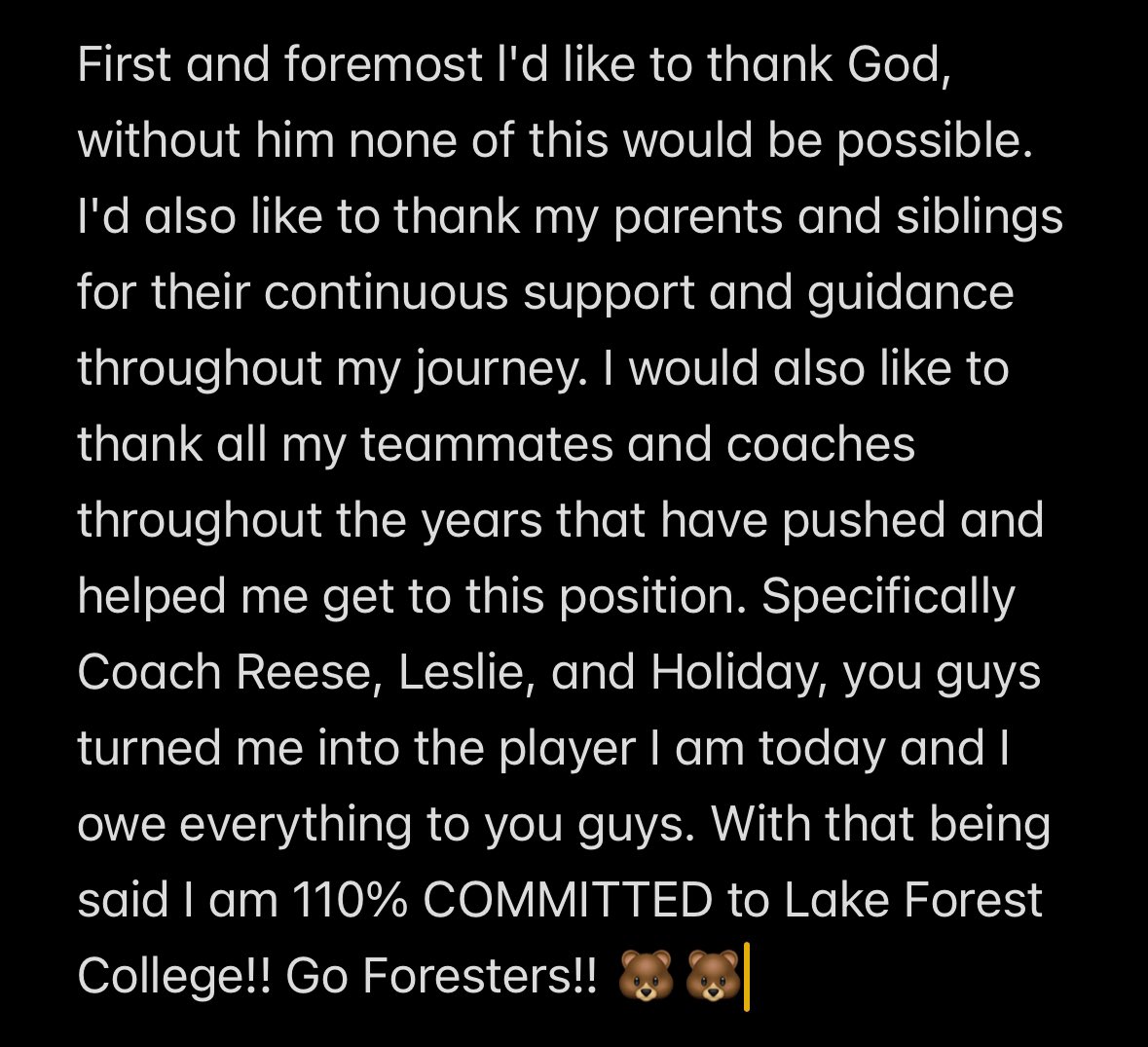 110% Committed!! 🐻🐻