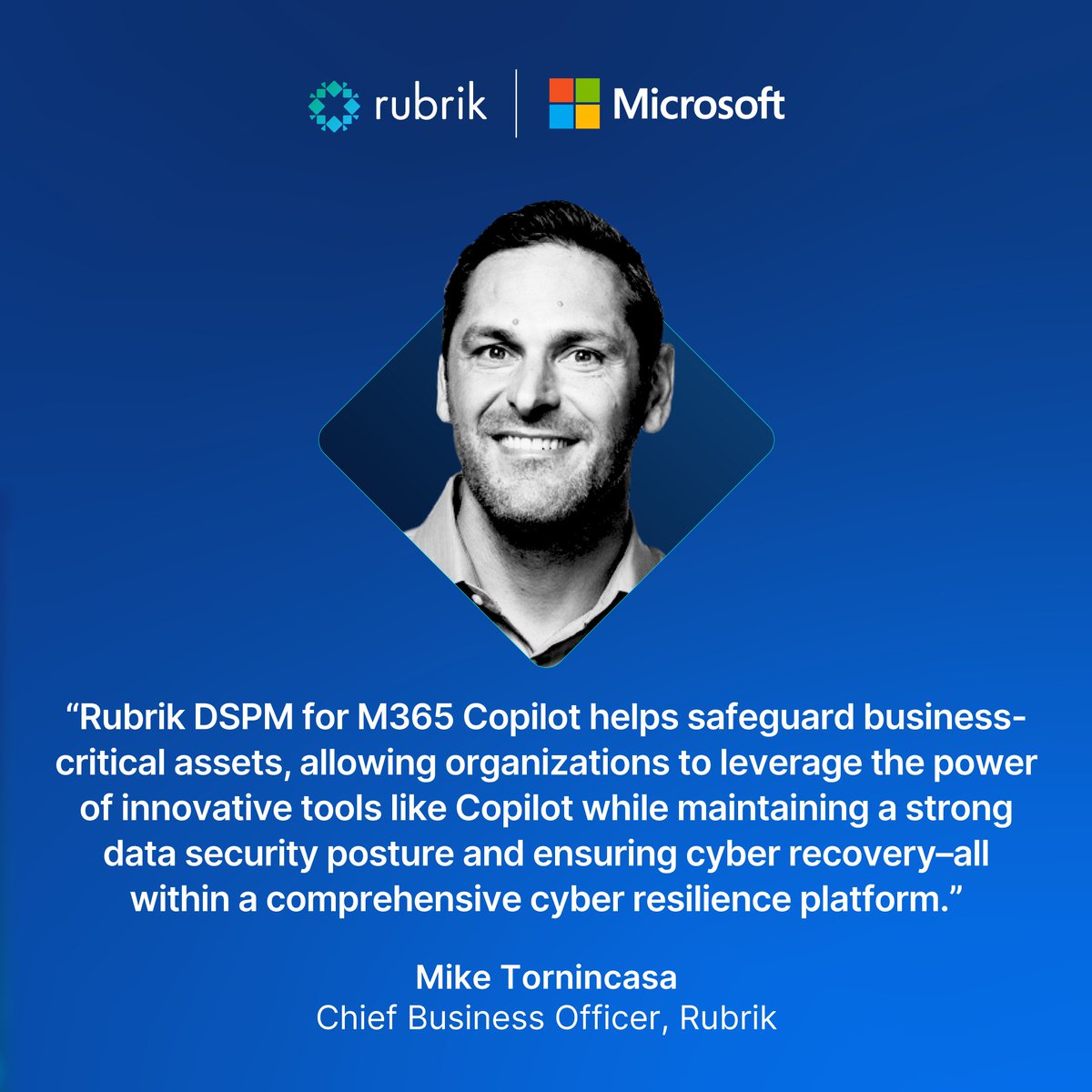 Introducing <a href="/RubrikInc/">Rubrik</a> DSPM for <a href="/Microsoft/">Microsoft</a> 365 Copilot! You have the most innovative tools at your fingertips, which means you need a #DSPM solution that reduces your sensitive data exposure. Schedule your M365 Copilot Risk Assessment here: rbrk.co/4h5vFM3