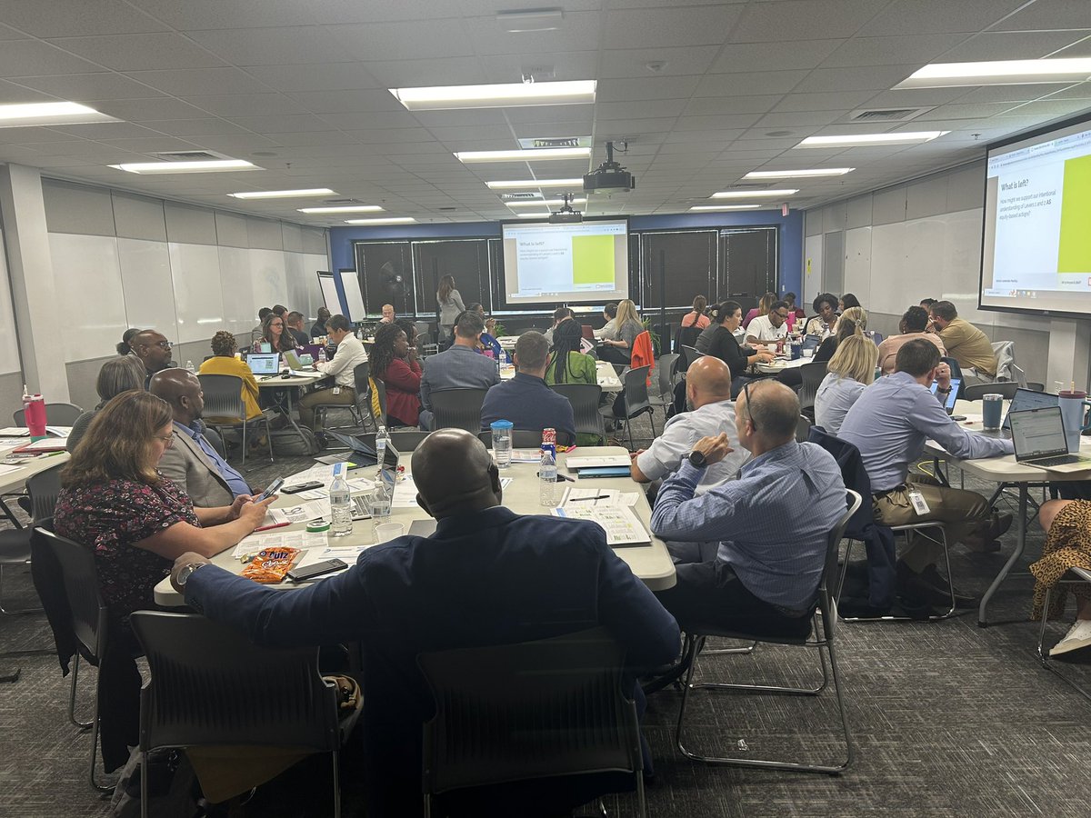 Great day of learning with <a href="/WCPSS/">Wake County Public School System</a> Assistant Principals digging into our learning model through the lens of our equity policy. Appreciate <a href="/4LifeEducator/">Robert Taylor</a>’s support this morning!