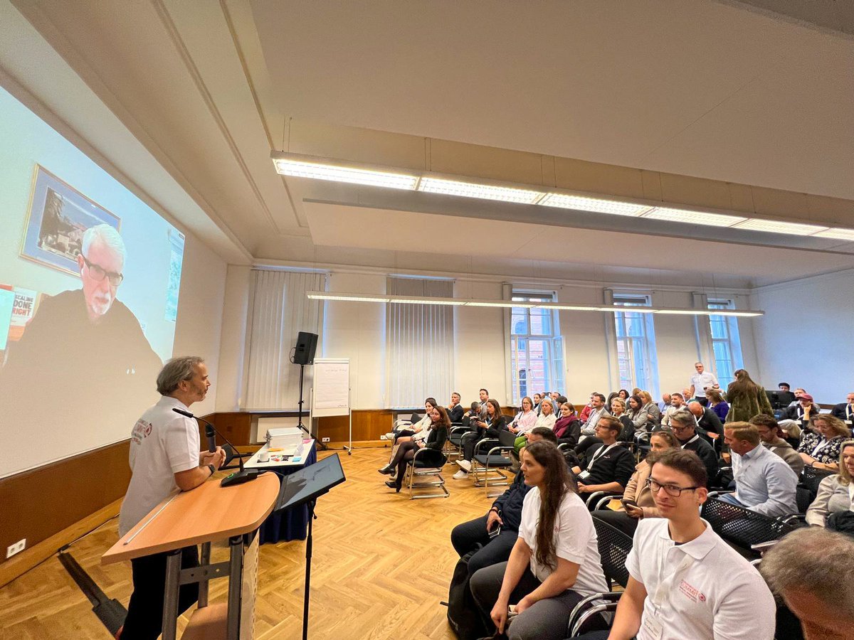scrumscalesummt's tweet photo. The Final Word: Dr. Jeff Sutherland Takes the Stage!  
We’re excited to have Dr. Jeff Sutherland, the Inventor and Co-Creator of Scrum and Scrum@Scale, on stage! 
It’s a privilege to be part of this vibrant Agile community. Thank you for joining us. https://t.co/m8cZeBdy8s