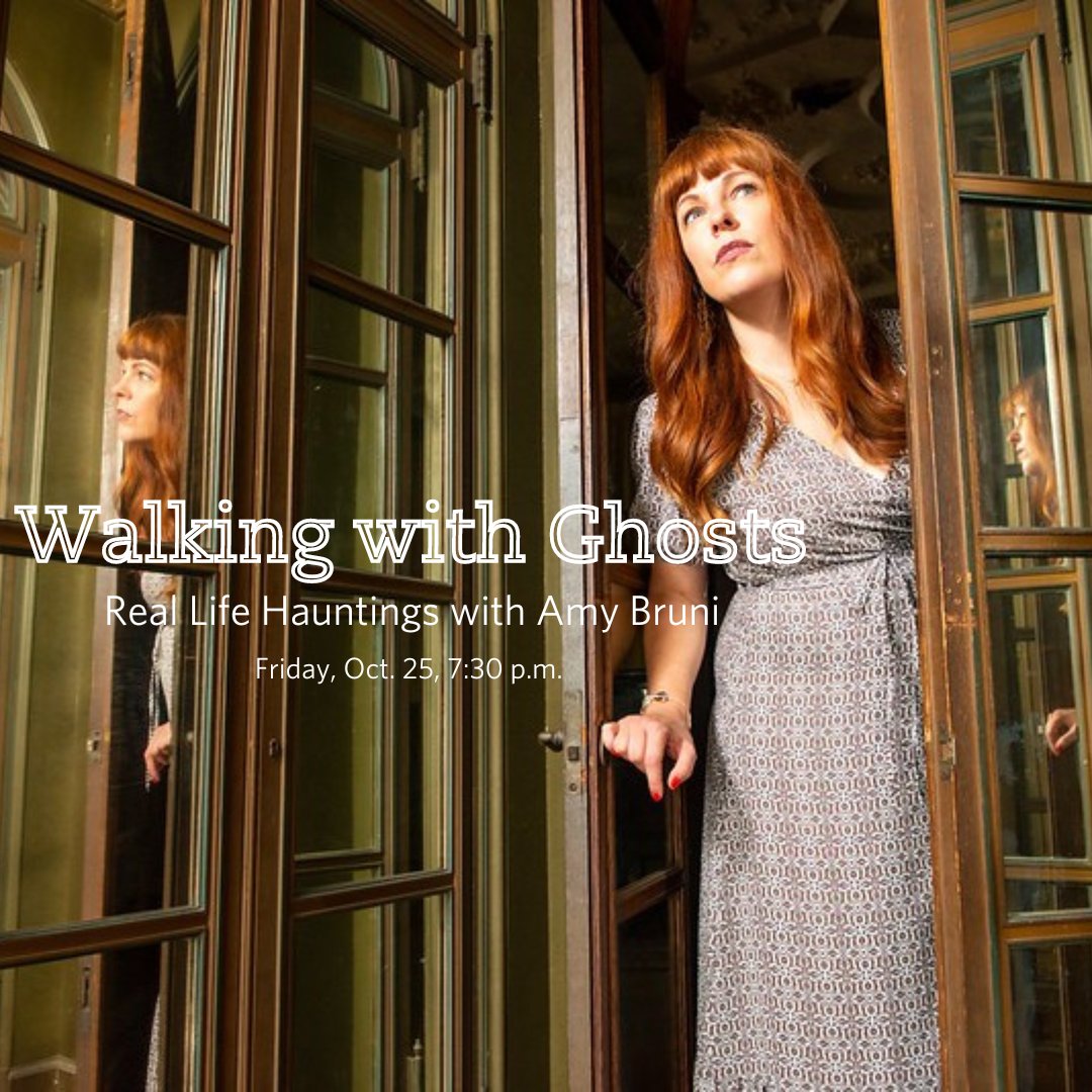 There’s something strange happening in Muriel Kauffman Theatre! Amy Bruni, professional paranormal investigator, visits to share all things haunted. Join us Friday, Oct. 25, at 7:30 p.m. and be prepared to question everything... Tickets are available at tickets.kauffmancenter.org/bruni.