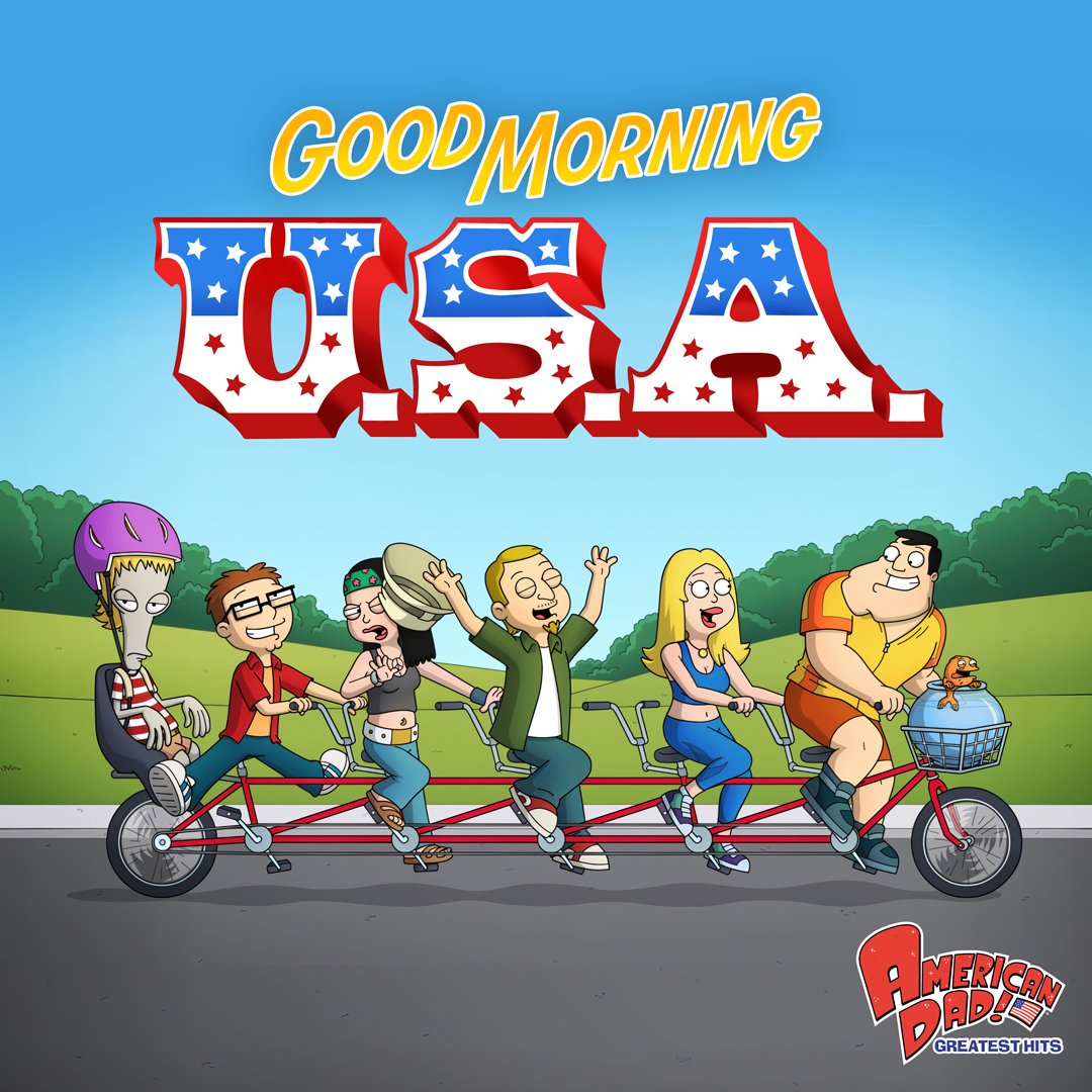 AmericanDadTV's tweet image. Lucky there's an #AmericanDadGreatestHits album dropping soon. Your dream comes true October 25.