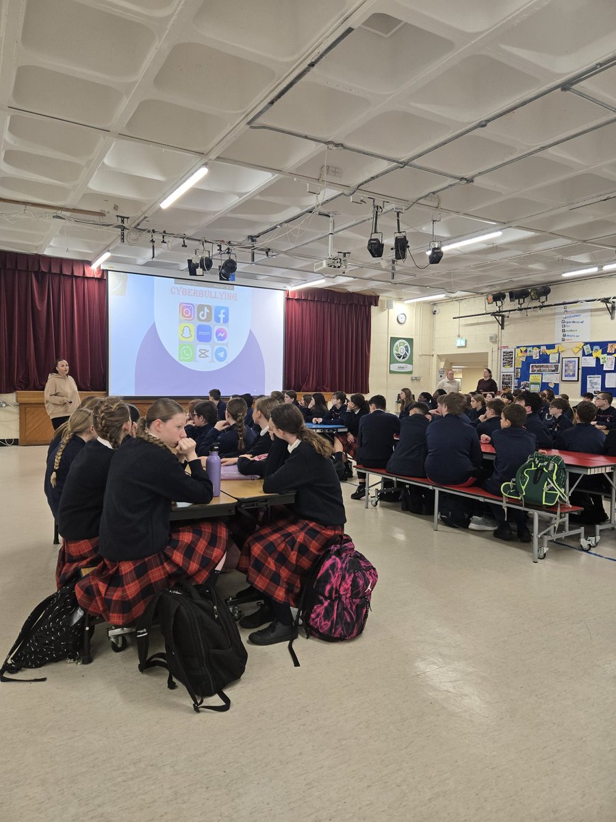 Skerries CC (@skerries_cc) on Twitter photo Many thanks to past pupil Lauren for giving our 1st years a talk on her work and the affects of #CyberBullying on them and their peers. <a href="/ddletb/">Dublin & Dún Laoghaire ETB</a> #Community #Respect Many thanks to past pupil Lauren for giving our 1st years a talk on her work and the affects of #CyberBullying on them and their peers. <a href="/ddletb/">Dublin & Dún Laoghaire ETB</a> #Community #Respect