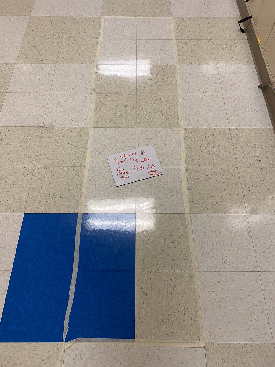 The BEST 3rd grade Ss created rectangles with given areas. They used what they know about area and structure of rectangles to decide on side lengths and proved their rectangle matched the given area.