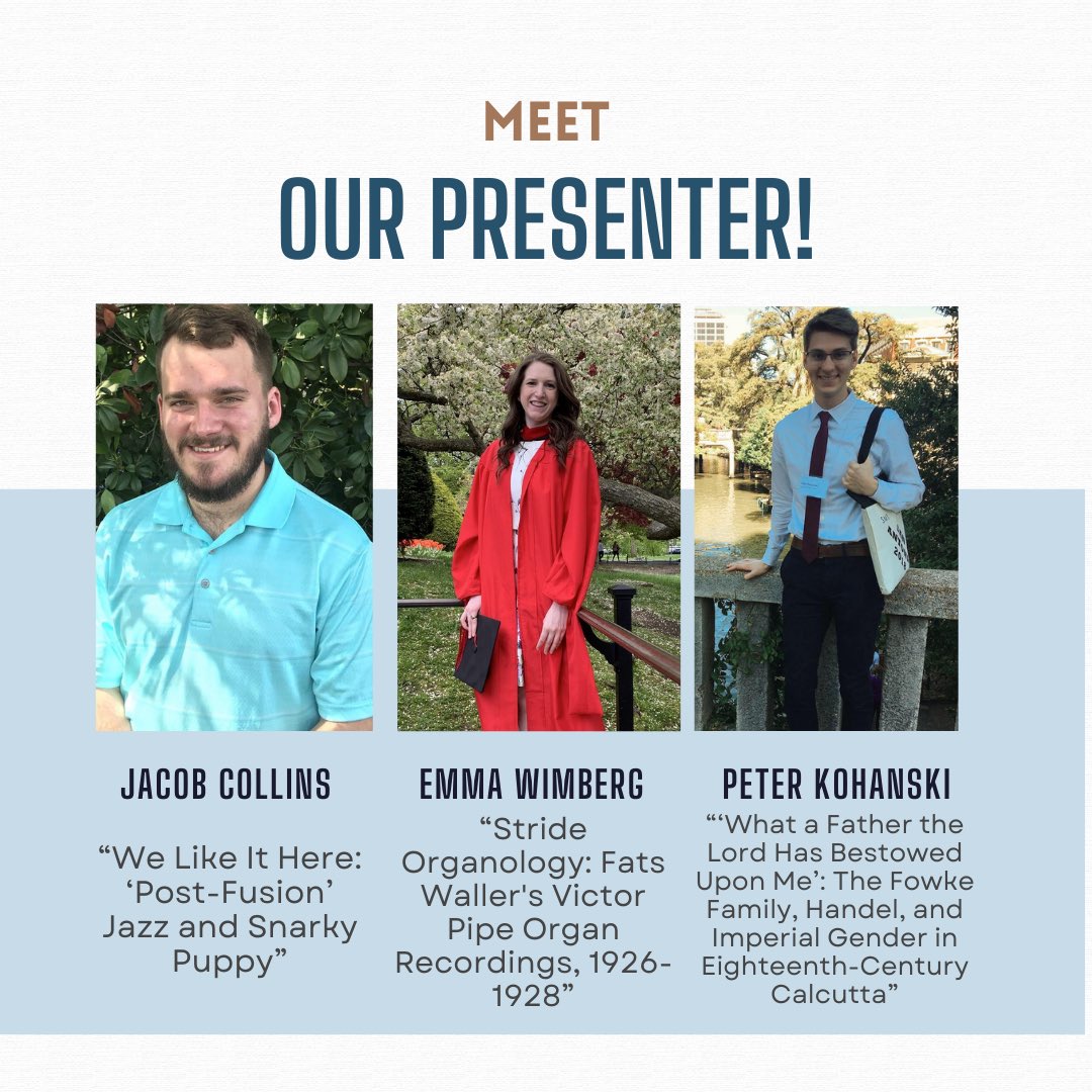 Congratulations to Peter Kohanski, Emma Wimberg, and Jacob Collins for their acceptance to the competitive AMS Conference 👏 They will be giving practice presentations tomorrow on Wednesday at 16th October from 3-4:30 pm in room 321. We’d appreciate your presence and support.