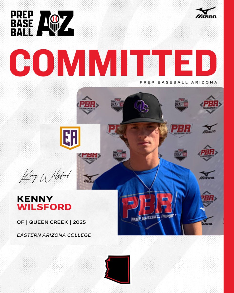 Prep Baseball Arizona (@prepbaseballaz) on Twitter photo 🚨𝐂𝐎𝐌𝐌𝐈𝐓𝐌𝐄𝐍𝐓 𝐀𝐋𝐄𝐑𝐓🚨
'25 OF Kenny Wilsford (Queen Creek) has announced his commitment to Eastern Arizona College.
👤 loom.ly/pyjTrmA | <a href="/eastern_arizona/">Eastern Arizona Baseball</a> 🚨𝐂𝐎𝐌𝐌𝐈𝐓𝐌𝐄𝐍𝐓 𝐀𝐋𝐄𝐑𝐓🚨
'25 OF Kenny Wilsford (Queen Creek) has announced his commitment to Eastern Arizona College.
👤 loom.ly/pyjTrmA | <a href="/eastern_arizona/">Eastern Arizona Baseball</a>