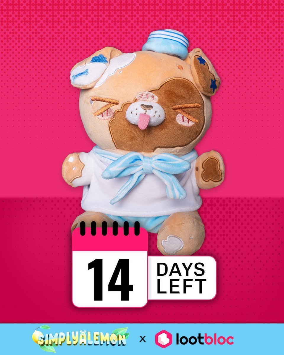 lootbloc's tweet photo. ⏰ ACT FAST! ⏰ 
There's only 2 WEEKS remaining on the @SimplyALemon Kawaii PUP!
CLICK ⏩ https://t.co/K0erz4K1ue 
#Roblox #RobloxUGC #RobloxMerch #RobloxDev https://t.co/XtHS851JVh