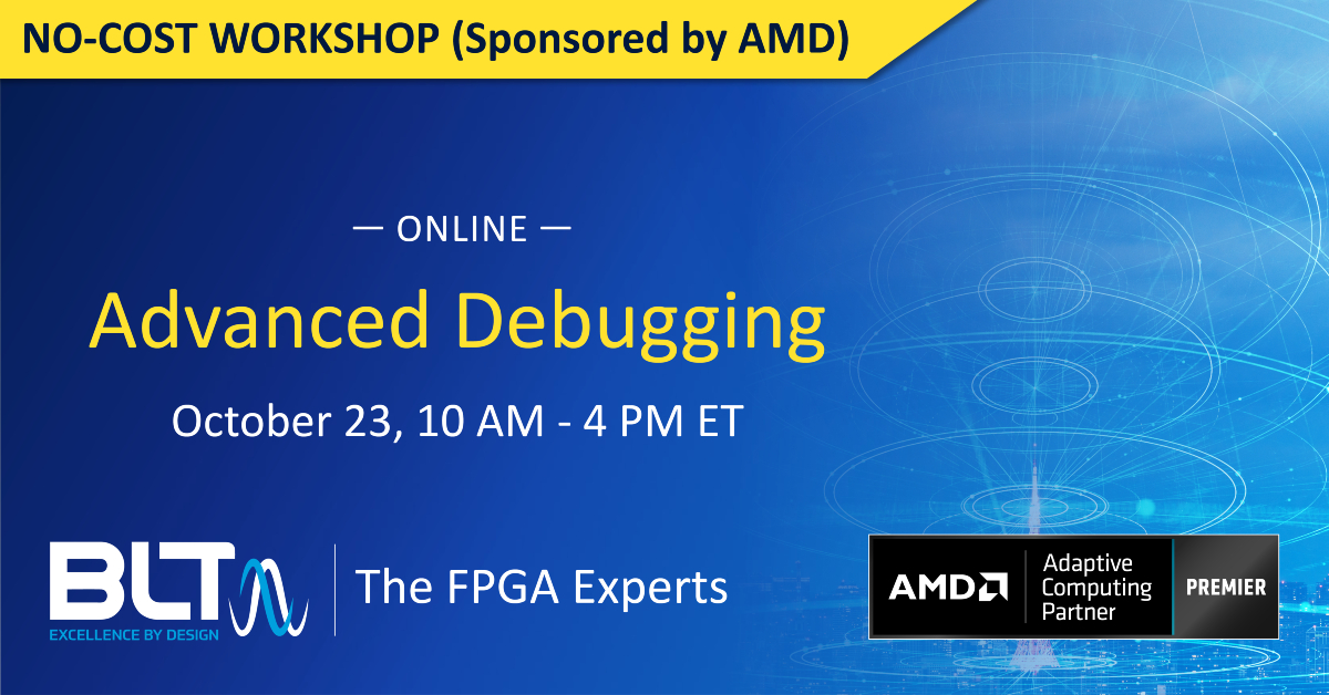 Xilinx1's tweet image. REGISTER: bltinc.com/xilinx-trainin…
This workshop will cover common gotchas and roadblocks engineers commonly face when both implementing FPGA designs and bringing up PCBs for the first time.
#fpga #debugging #hardwaredebugging #amd #xilinx #vivado