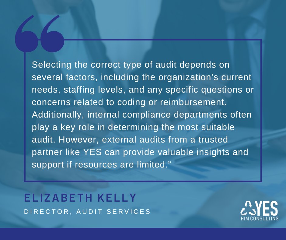 YesHIMconsult's tweet image. Struggling to choose the right medical coding audit for your facility? Check out our latest article breaking down all the audit types and how they can improve compliance and accuracy: ow.ly/qJ7t50TLIHk
#YESHIMConsulting #MedicalCodingAudits #MedicalReviews #HIMConsulting