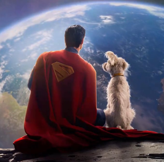 DiscussingFilm's tweet image. First look at Superman &amp;amp; Krypto in James Gunn’s ‘SUPERMAN’

In theaters on July 11.