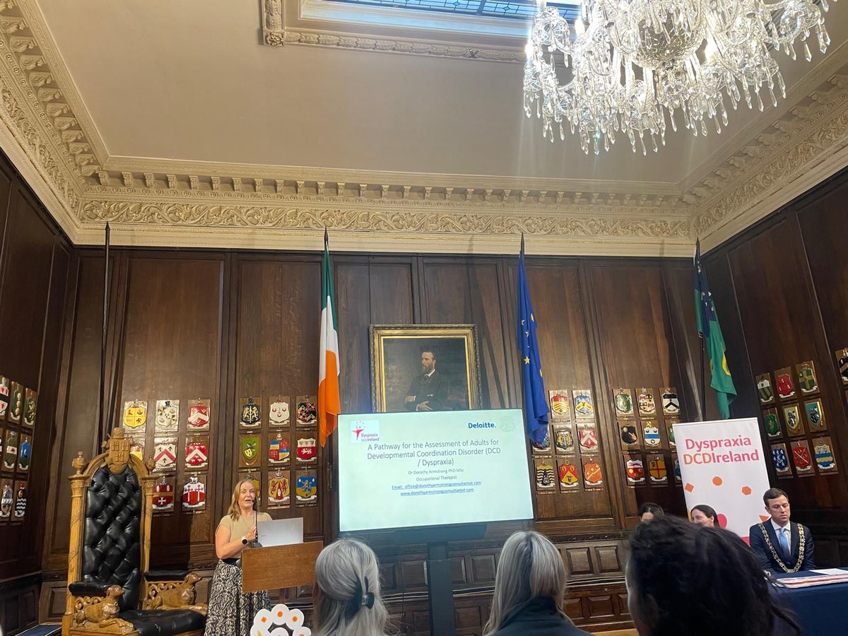 We had the honour to attend the launch the Path for the Assessment of Adults for Development Disorder(DCD/Dyspraxia).Thank you Dyspraxia/DCD Ireland for having us. Well done all, who were involved in designing &amp; developing this significant step to support neurodivergent community