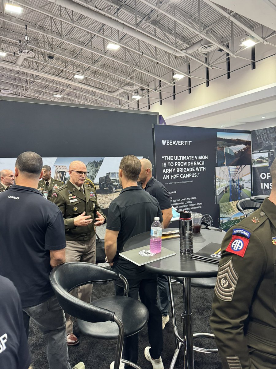 BeaverFitUSA's tweet image. We’re off to a #DamStrong start at #AUSA2024 💪 Have you stopped by the Human Performance Pavilion yet? 

Come see us at Booth 7227 and learn about the tools that power the Soldier Weapon System 👊