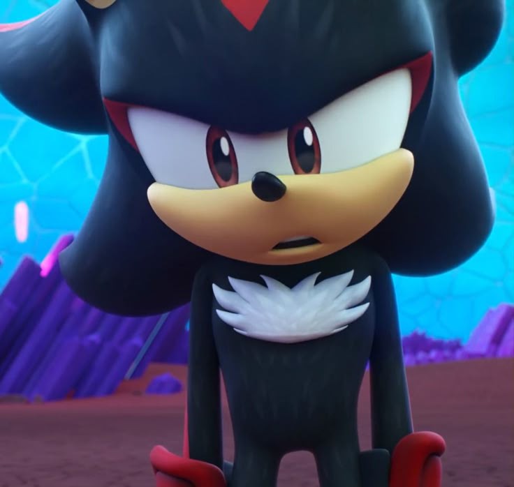 I really loved his facial expressions in Sonic Prime ❤️🖤